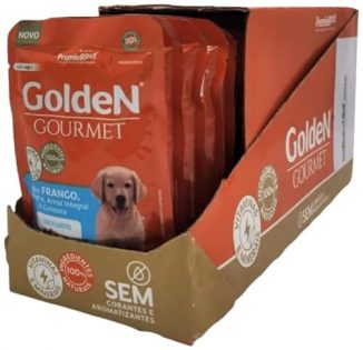Golden Gourmet Para Cães Filhotes Sabor Frango 85g - Caixa com 20 unidades  85 g