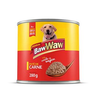 Patê Baw Waw para cães sabor Carne 280g  280 g