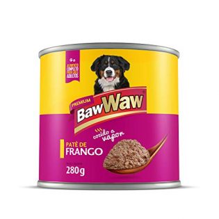 Patê Baw Waw para cães sabor Frango 280g  280 g