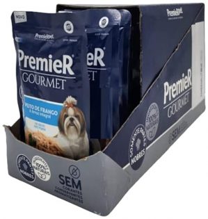Premier Gourmet Para Cães Adulto Pequeno Porter Sabor Frango 85g - Caixa com 20 unidades  85 g