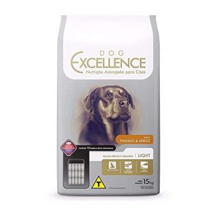 Ração Dog Excellence Light para Cães Adultos de Raças Médias e Grandes Frango 15 kg