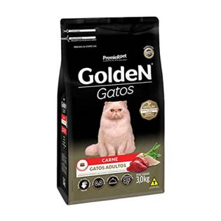Ração Golden Gatos Adultos Carne Arroz 3kg  3 kg