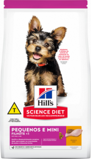 Ração Hill's Science Diet para Cães Filhotes de Raças Minis e Pequenas Frango Cereais 6 kg