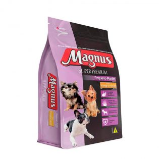 Ração Magnus Super Premium Frango e Arroz para Cães Adultos de Pequeno Porte Frango Cereais 10