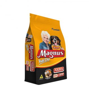 Ração Magnus Todo Dia para Caẽs Adultos Carne 15 kg