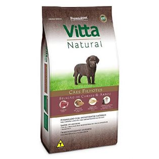 Ração Para Cães Filhotes Vitta Natural Carne 15Kg  15 kg