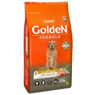 Ração Premier Golden Formula para Cães Adultos Peixe Cereais 15 kg