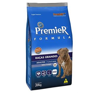 Ração Premier Pet Formula Cães Adultos Raças Grandes e Gigantes Frango Frango Cereais 20 kg