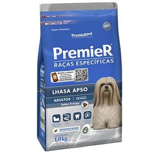 Ração Premier Pet Raças Específicas Lhasa Apso Adulto Frango Cereais 1 kg