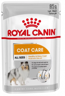 Ração Royal Canin Sachê Coat Beauty Wet para Cães Carne 85 g