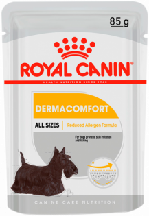 Ração Royal Canin Sachê Dermacomfort Wet para Cães Frango Cereais 85 g
