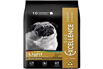 Ração Seca Dog Excellence Super Premium Light para Cães Adultos Raças Pequenas Frango Cereais 10
