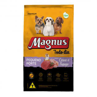 Ração Seca Magnus Todo Dia Carne e Frango para Cães de Pequeno Porte Frango Vegetais 3 kg