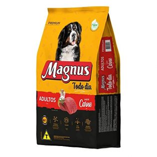 Ração Seca Magnus Todo Dia Carne para Cães Adultos Carne 20 kg