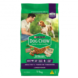 Ração Seca Nestlé Purina Dog Chow Extra Life Carne