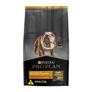 Ração Seca Nestlé Purina Pro Plan Calorias Reduzidas Frango Cães Adultos Raças Médias e Grandes Frango Cereais 2