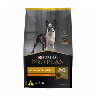 Ração Seca Nestlé Purina Pro Plan Calorias Reduzidas Frango Cães Adultos Raças Pequenas Frango Cereais 7