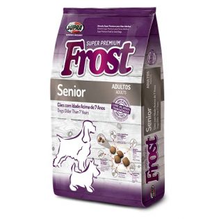 Ração Seca Supra Frost Adult Senior Cães Adultos Todas as Raças Carne 2