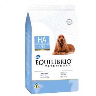 Ração Seca Total Equilíbrio Veterinary HA Problemas de Pele para Cães Adultos Frango Cereais 2 kg