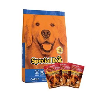 Ração Special Dog Cães Adultos Carne - 15Kg +  15 kg