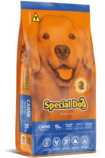 Ração Special Dog Premium Carne para Cães Adultos Carne 15 kg