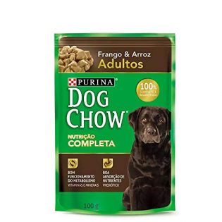 Ração Úmida dog Chow Sachê para Cães Adultos sabor Frango - 100g Purina para Todas Pequeno Adulto - Sabor Frango  100 g