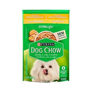 Ração Úmida Nestlé Purina Dog Chow Sachê Frango para Cães Adultos Raças Minis e Pequenas Frango 100 g