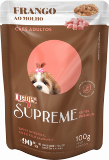 Ração Úmida Quatree Supreme Frango para Cães Adultos Frango 100 g