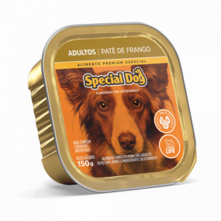 Ração Úmida Special Dog Patê Frango para Cães Adultos Frango 150 g