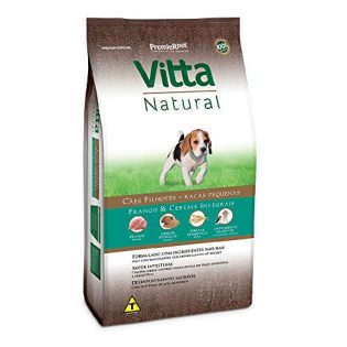 Vitta Natural Filhotes Raças Pequenas Frango e Cereais - 10kg Premier Pet para Todas Pequeno Filhotes - Sabor Frango  10 kg