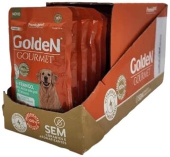 Golden Gourmet Para Cães Adulto Porte Méd/Grd Sabor Frango 85g - Caixa com 20 unidades  85 g
