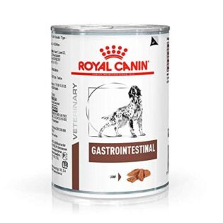 Ração Royal Canin Lata Veterinary Gastro Intestinal para Cães Adultos 400g  400 g
