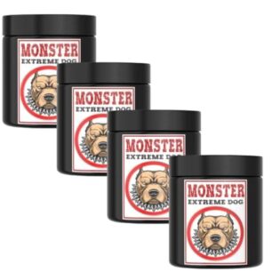 Suplemento Vitaminico Monster Tipo Muscle Dog Para Cães - Porte Grande