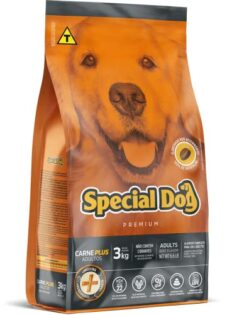 Ração Special Dog Premium Carne Plus Adultos 3Kg  3 kg