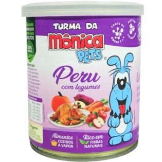 Ração Úmida Turma da Mônica Pets Peru com Legumes 280g Para Cães Adultos  280 g