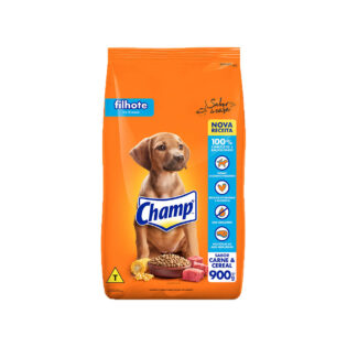 Ração Champ para Cães Filhotes Frango Cereais 900 g