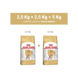 Ração Royal Canin para Cães Adultos da Raça Poodle Frango 5 kg