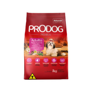 Ração Seca Prodog Frango e Legumes para Cães Adultos Raças Pequenas e Médias Frango Vegetais 1 kg
