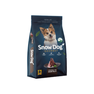 Ração Seca Snow Dog Gourmet Cordeiro com Hortelã para Cães Adultos Carne 15 kg