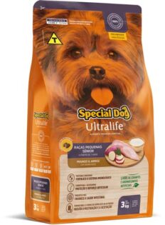 Ração Special Dog Ultralife Sênior para Cães de Raças Pequenas Frango 3 kg