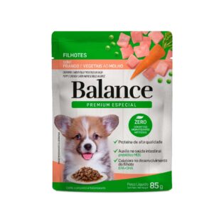 Ração Úmida Balance Frango e Vegetais ao Molho para Cães Filhotes Frango 85 g