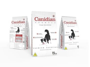 Ração Canidian Formula Premium Especial Cães Adultos Porte Medio e Grande Sabor Frango