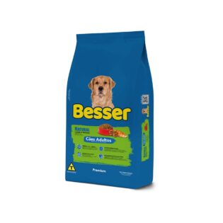 Ração Seca Besser Natural Premium para Cães Adultos Frango Cereais 7 kg