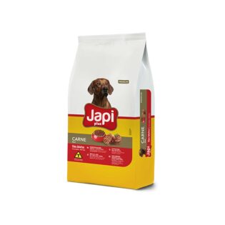 Ração Seca Japi Plus Carne para Cães Adultos Carne 10