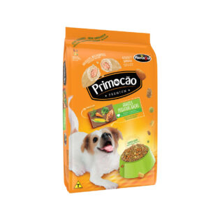Ração Seca Primocão Premium Original Frango e Vegetais para Cães Adultos de Raças Pequenas Frango Vegetais 1 kg