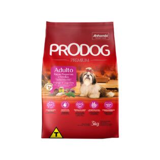 Ração Seca Prodog Frango e Legumes para Cães Adultos Raças Pequenas e Médias Frango Vegetais 3 kg