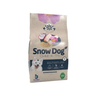 Ração Seca Snow Dog Flores Cuidado da Pele para Cães Adultos Porte Médio e Grande Frango 15 kg