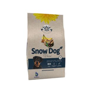Ração Seca Snow Dog Flores Power para Cães Adultos Porte Médio e Grande Frango Vegetais 15 kg