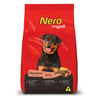 Ração Seca Nero Original Churrasco para Cães Adultos Churrasco 15 kg