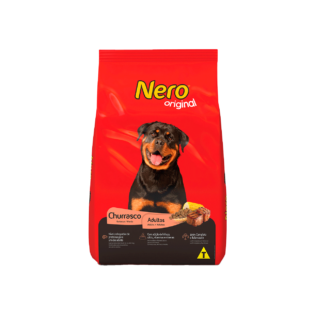 Ração Seca Nero Original Churrasco para Cães Adultos Churrasco 20 kg